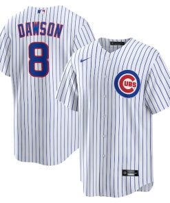 Andre Dawson Chicago Cubs Nike Home Retired Player Replica Jersey - White