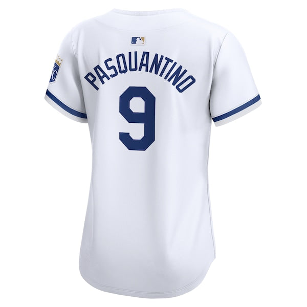 Vinnie Pasquantino Kansas City Royals Nike Women's Home Limited Player Jersey - White - Image 3