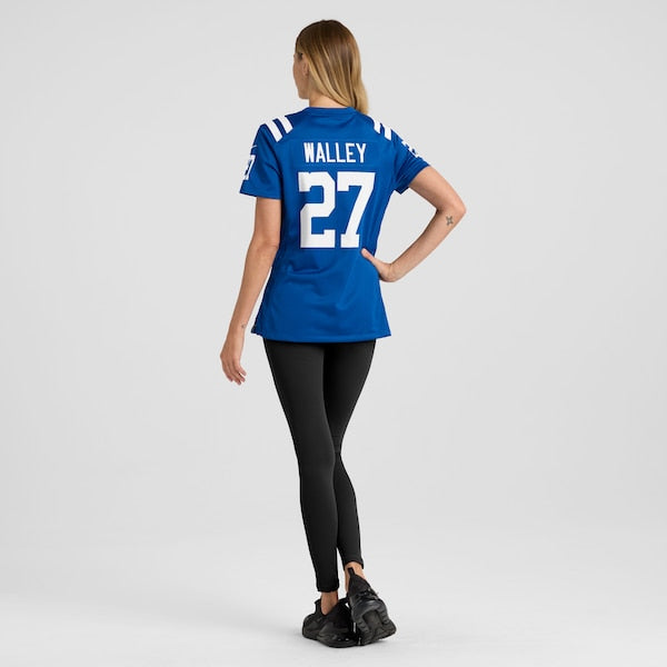 Justin Walley Indianapolis Colts Nike Women's Team Game Jersey - Royal - Image 6