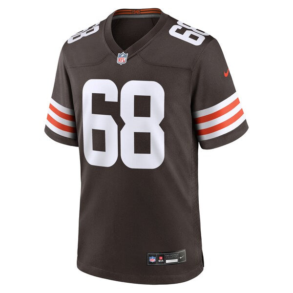 Jackson Barton Cleveland Browns Nike Team Game Jersey - Brown - Image 2