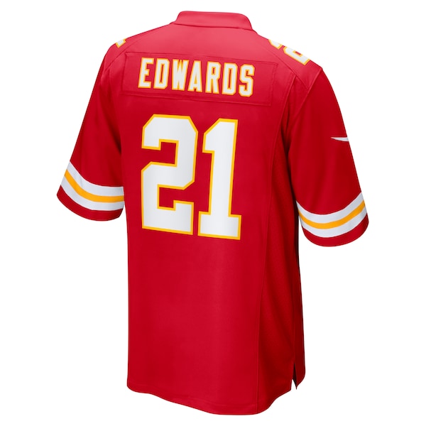 Mike Edwards Kansas City Chiefs Nike Game Jersey - Red - Image 3