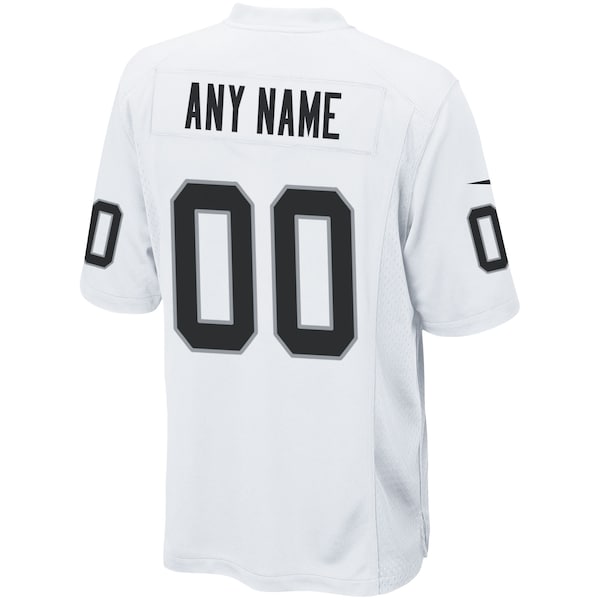 Las Vegas Raiders Nike Custom Game Jersey - White - Image 3
