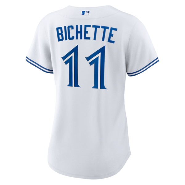 Bo Bichette Toronto Blue Jays Nike Women's 2025 World Series Home Replica Player Jersey - White - Image 3