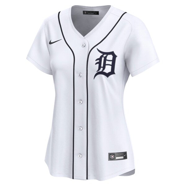 Detroit Tigers Nike Women's Home Limited Custom Jersey - White - Image 2