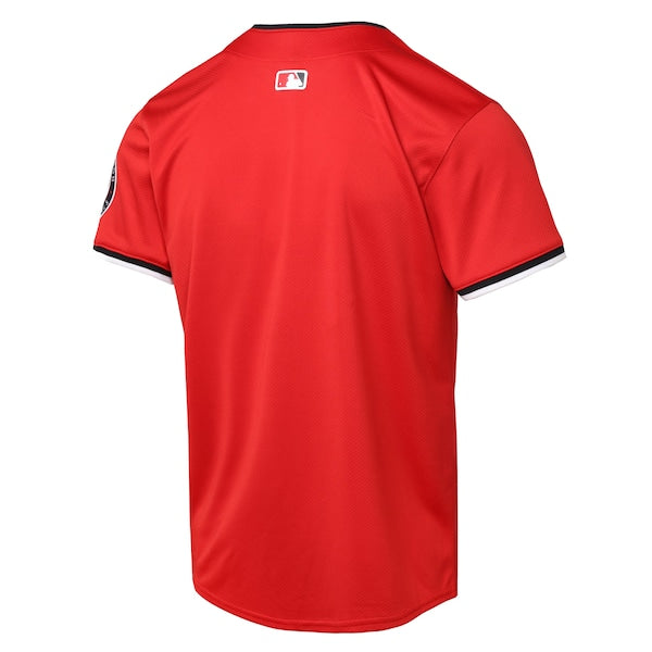 Washington Nationals Youth Alternate 2 Limited Jersey - Red - Image 3
