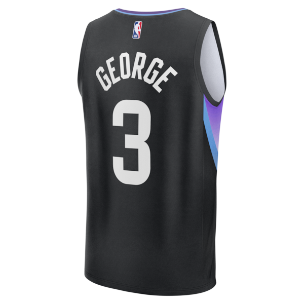 Keyonte George Utah Jazz Fast Break Replica Player Jersey - Statement Edition - Black - Image 3