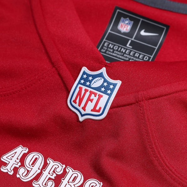 Alfred Collins San Francisco 49ers Nike Team Game Jersey - Scarlet - Image 4