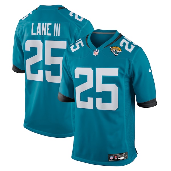 Rayuan Lane III Jacksonville Jaguars Nike Team Game Jersey - Teal