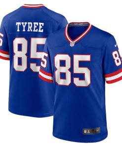David Tyree New York Giants Nike Classic Retired Player Game Jersey - Royal
