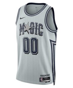 Alternative view of Orlando Magic Nike Unisex 2024/25 Custom Swingman Jersey - City Edition - Silver