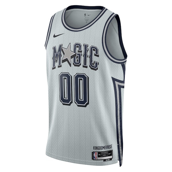 Orlando Magic Nike Unisex 2024/25 Custom Swingman Jersey - City Edition - Silver - Image 2