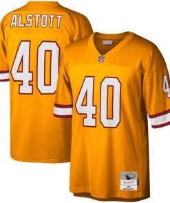 Mike Alstott Tampa Bay Buccaneers Big & Tall 1996 Retired Player Replica Jersey - Orange