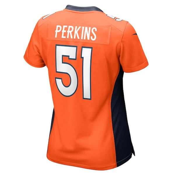 Ronnie Perkins Denver Broncos Nike Women's Game Jersey - Orange - Image 3