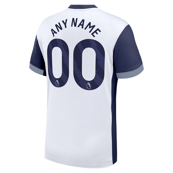 Tottenham Hotspur Nike 2024/25 Home Replica Custom Jersey - White - Image 4
