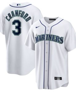 JP Crawford Seattle Mariners Nike Home Replica Jersey - White