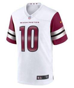 Alternative view of Curtis Samuel Washington Commanders Nike Away Game Player Jersey - White