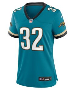 Alternative view of Maurice Jones-Drew Jacksonville Jaguars Nike Women's Prowler Throwback Retired Player Game Jersey - Teal