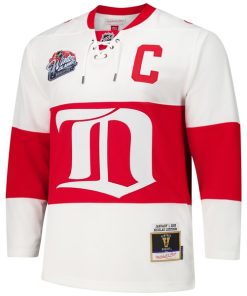 Alternative view of Nicklas Lidstrom Detroit Red Wings 2008-09 Power Play Jersey - White