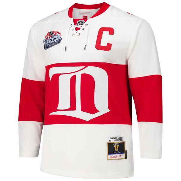 Nicklas Lidstrom Detroit Red Wings 2008-09 Power Play Jersey - White - Image 2