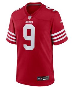 Alternative view of Skyy Moore San Francisco 49ers Nike Team Game Jersey -  Scarlet