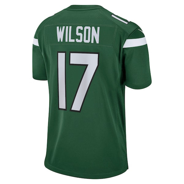 Garrett Wilson New York Jets Nike Player Game Jersey - Green/White - Image 4