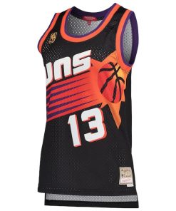 Alternative view of Steve Nash Phoenix Suns Women's  Hardwood Classics Swingman Jersey - Black