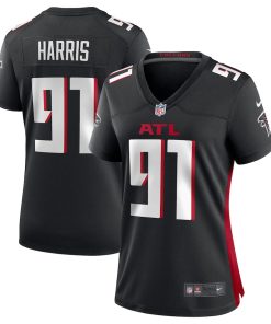 Demone Harris Atlanta Falcons Nike Women's  Game Jersey -  Black