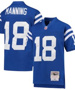 Peyton Manning Indianapolis Colts Youth 1998 Legacy Retired Player Jersey - Royal/White