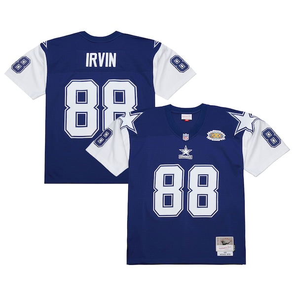Michael Irvin Dallas Cowboys 1995 Legacy Replica Jersey - Navy