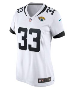 Alternative view of Devin Lloyd Jacksonville Jaguars Nike Women's Away Game Player Jersey - White