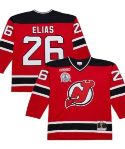 Patrik Elias New Jersey Devils 1999-00 Power Play Jersey - Red