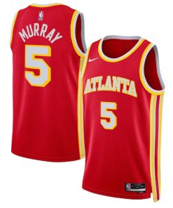 Dejounte Murray Atlanta Hawks Nike Unisex Swingman Jersey - Icon Edition - Red