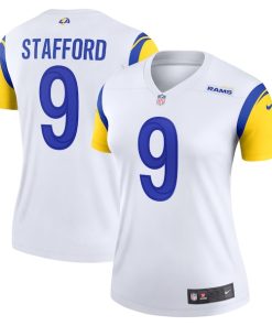 Matthew Stafford Los Angeles Rams Nike Women's Legend Jersey - White