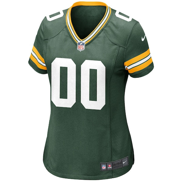 Green Bay Packers Nike Women's Custom Game Jersey - Green - Image 2