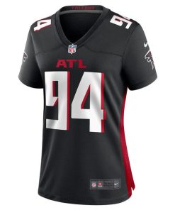 Alternative view of Albert Huggins Atlanta Falcons Nike Women's Team Game Jersey -  Black