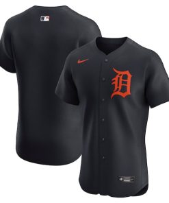 Detroit Tigers Nike Alternate Elite Jersey - Navy