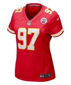 Alternative view of Felix Anudike-Uzomah Kansas City Chiefs Nike Women's Player Jersey - Red