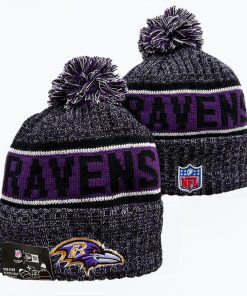 BALTIMORE RAVENS KNIT HAT