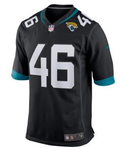 Alternative view of Ross Matiscik Jacksonville Jaguars Nike Game Jersey - Black
