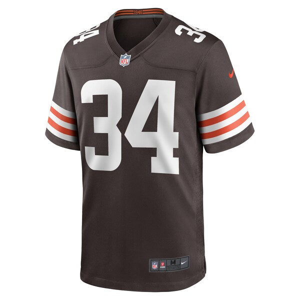 Jerome Ford Cleveland Browns Nike Game Player Jersey - Brown - Image 2