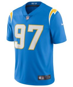 Alternative view of Joey Bosa Los Angeles Chargers Nike Vapor Limited Jersey - Powder Blue