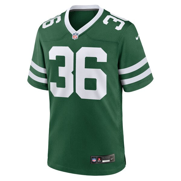 Chuck Clark New York Jets Nike Team Game Jersey - Legacy Green - Image 3