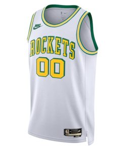 Alternative view of Houston Rockets Nike Unisex 2022/23 Custom Swingman Jersey - Classic Edition - White