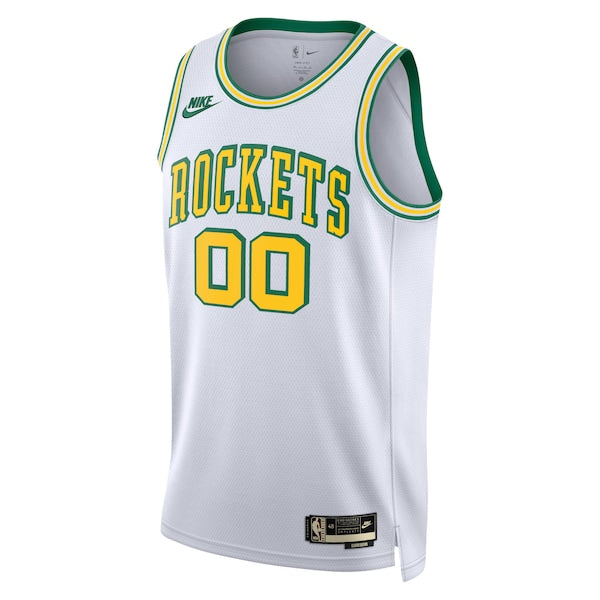 Houston Rockets Nike Unisex 2022/23 Custom Swingman Jersey - Classic Edition - White - Image 2