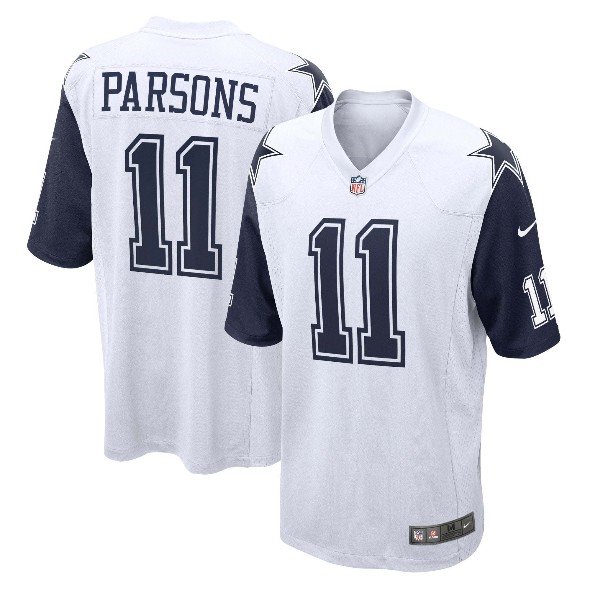 Micah Parsons Dallas Cowboys Nike Alternate Game Jersey - Navy/White - Image 5