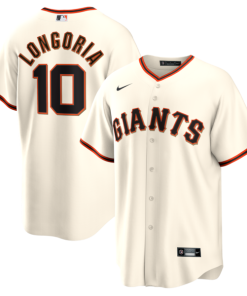 Evan Longoria San Francisco Giants Nike Home Retired Player Replica Jersey - Cream