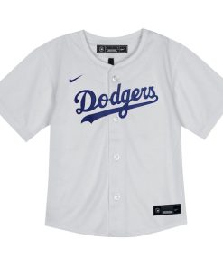 Alternative view of Freddie Freeman Los Angeles Dodgers Nike Toddler  Game Jersey - White