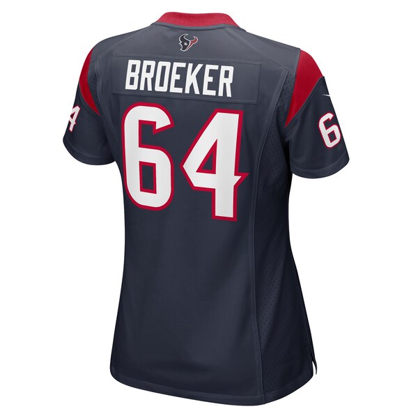 Nick Broeker Houston Texans Nike Women's Team Game Jersey - Navy - Image 3