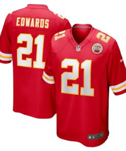 Mike Edwards Kansas City Chiefs Nike  Game Jersey -  Red