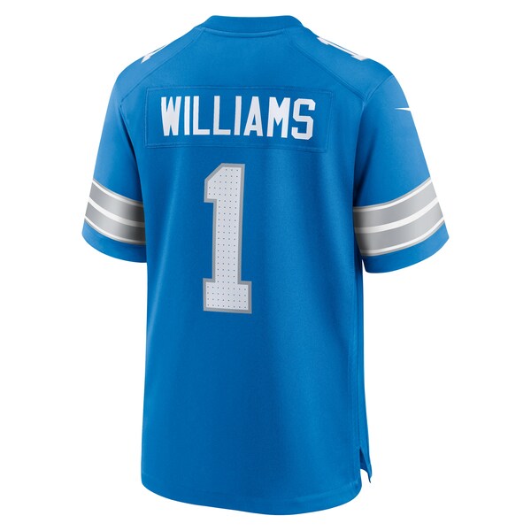 Jameson Williams Detroit Lions Nike Game Player Jersey - Blue/Black - Image 4